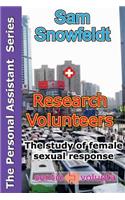 Research Volunteers: The examination of female sexual response