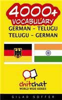 4000+ German - Telugu Telugu - German Vocabulary