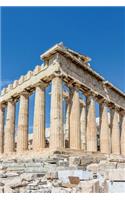 Parthenon at Acropolis Athens, Greece Journal: 150 page lined notebook/diary