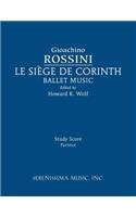 Le siege de Corinth, Ballet Music