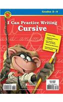 I Can Practice Writing Cursive, Grades 2 - 4