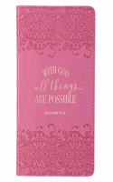 Journal W/God All Things Pink