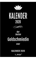 Kalender 2020 für Goldschmiede / Goldschmied / Goldschmiedin