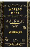 Worlds Most Average Assembler