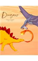 Planner July 2019- June 2020 Dinosaur Monthly Weekly Daily Calendar