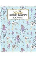 The Ultimate Household Planner Management Book: Mermaid Pregnant Mom Baby Shower Gift Mom Tracker - Family Record - Calendar Contacts Password - School Medical Dental Babysitter - Goals Financial 