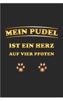 Mein Pudel ist ein Herz auf vier Pfoten