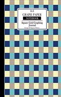 4x4 Graph Paper Notebook.Square Grid Graphing Journal. Groups Of Squares Pattern