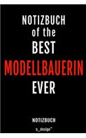 Notizbuch für Modellbauerin