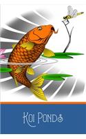 Koi Ponds: Customized Compact Koi Pond Logging Book, Thoroughly Formatted, Great For Tracking & Scheduling Routine Maintenance, Including Water Chemistry, Fish