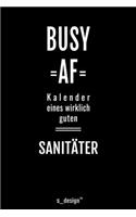 Kalender 2020 für Sanitäter