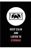 Keep Calm and Listen to Stromae: Composition Note Book Journal