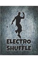 Electro Shuffle Notebook: Medium College Ruled Notebook, 120 Page, Lined 8.5 X 11 in (21.59 X 27.94 CM)