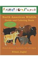 North American Wildlife Guide and Coloring Book