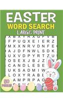 Easter Word Search: Easter Activity Book for Kids and Adults with Fun Easter Word Finds To Solve(3 Easter Basket Stuffers and Gifts)