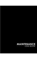 Maintenance Log Book: (Maintenance Log Books)