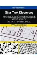 Star Trek Discovery Number, Logic, Brain Teaser and Word Search Activity