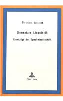 Elementare Linguistik