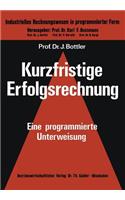 Kurzfristige Erfolgsrechnung: Eine Programmierte Unterweisung