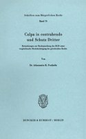 Culpa in Contrahendo Und Schutz Dritter