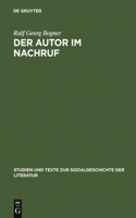 Autor im Nachruf