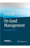 On Good Management