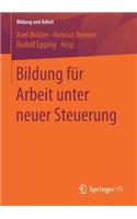 Bildung Für Arbeit Unter Neuer Steuerung