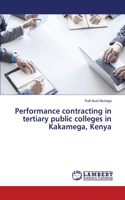 Performance contracting in tertiary public colleges in Kakamega, Kenya