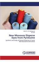 New Monoazo Disperse Dyes from Pyridazine