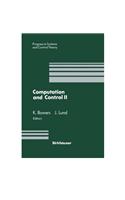 Computation and Control
