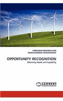 Opportunity Recognition