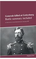Generals killed at Gettysburg