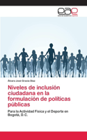 Niveles de inclusión ciudadana en la formulación de políticas públicas