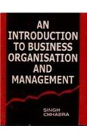 An Introduction to Business Organisation & Management