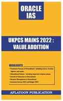 UKPCS MAINS 2022: VALUE ADDITION