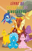 Livre de coloriage de dinosaures pour les enfants