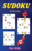 SUDOKU Sea Pictures for Kids: 30 Easy Sudoku Puzzles for Kids and Beginners 30 puzzles 6X6 With Solutions