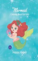 Mermaid Coloring Book For Girls Happy Heaper