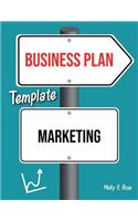 Business Plan Template Marketing