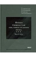 Modern Criminal Law