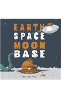 Earth Space Moon Base