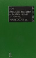 Ibss: Anthropology: 1992 Vol 38