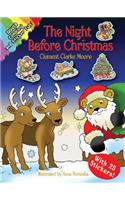 The Night Before Christmas: (Dover Holiday Coloring Book)