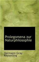 Prolegomena Zur Naturphilosophie