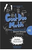 Cool-Doo Math - Grade 1&2 - Bound Vol.01 - Black & White Version