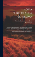 Roma subterranea novissima