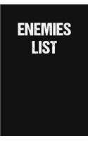 Enemies List