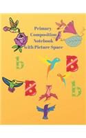 Primary Composition Notebook with Picture Space