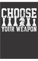Chess Notebook: Chess Heartbeat Bishop 6x9 Dot Grid 120 Pages Notebook Sketchbook Journal