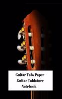 Guitar Tabs Paper Guitar Tablature Notebook